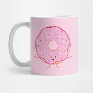 Pink Sprinkled Donut | by queenie's cards Mug